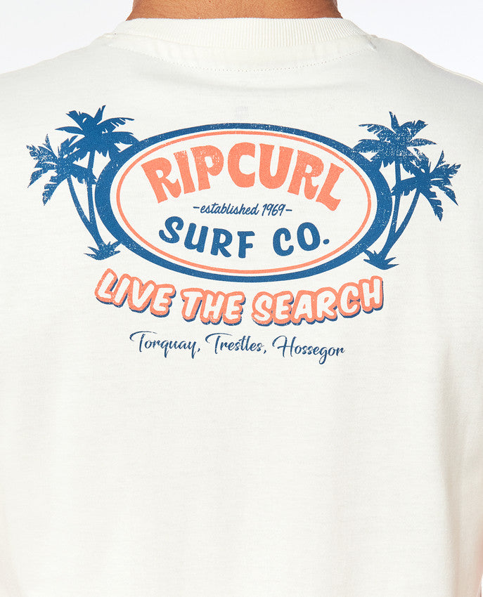 Rip Curl - f&amp;b tee - bone