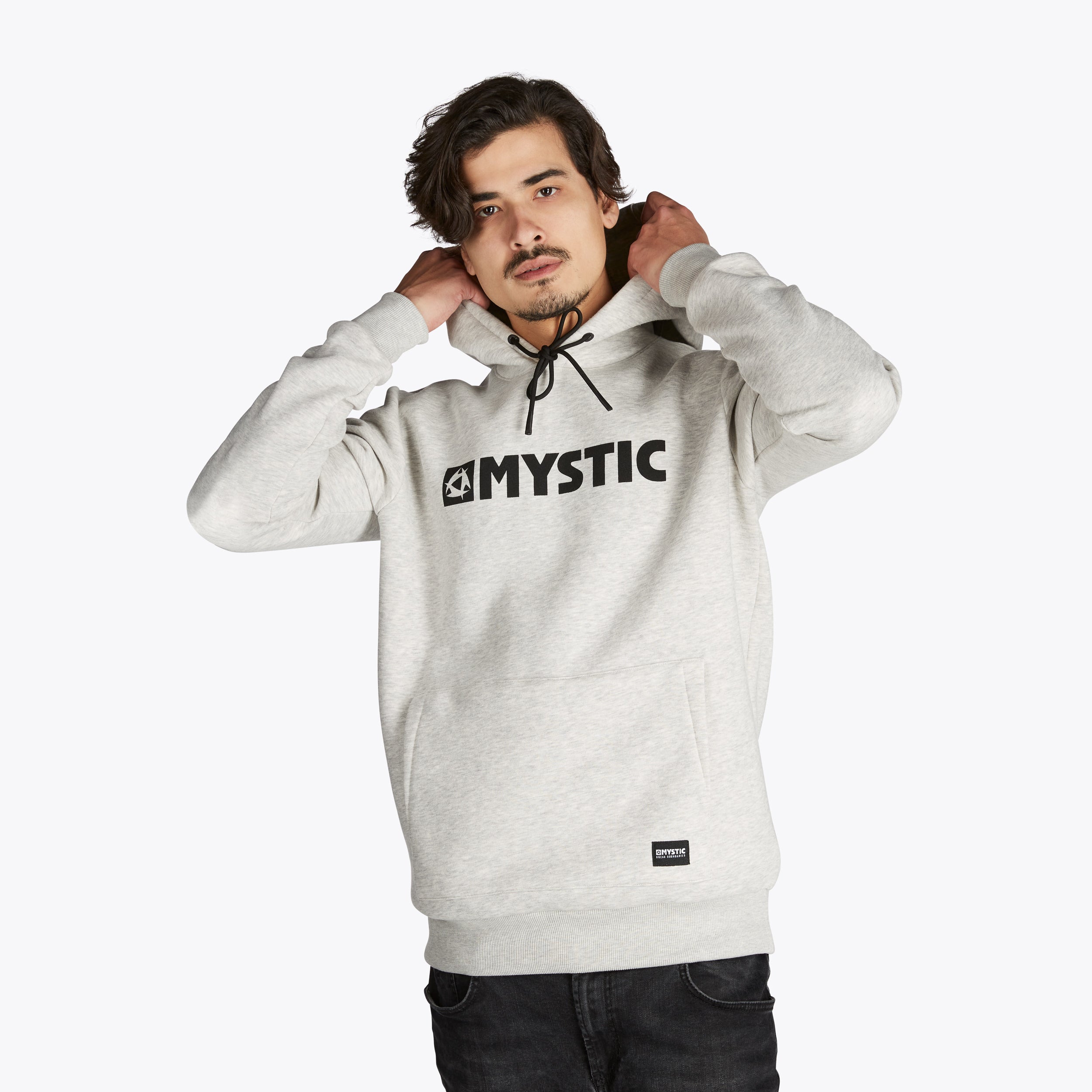 Mystic Brand Hood Sweat Grau
