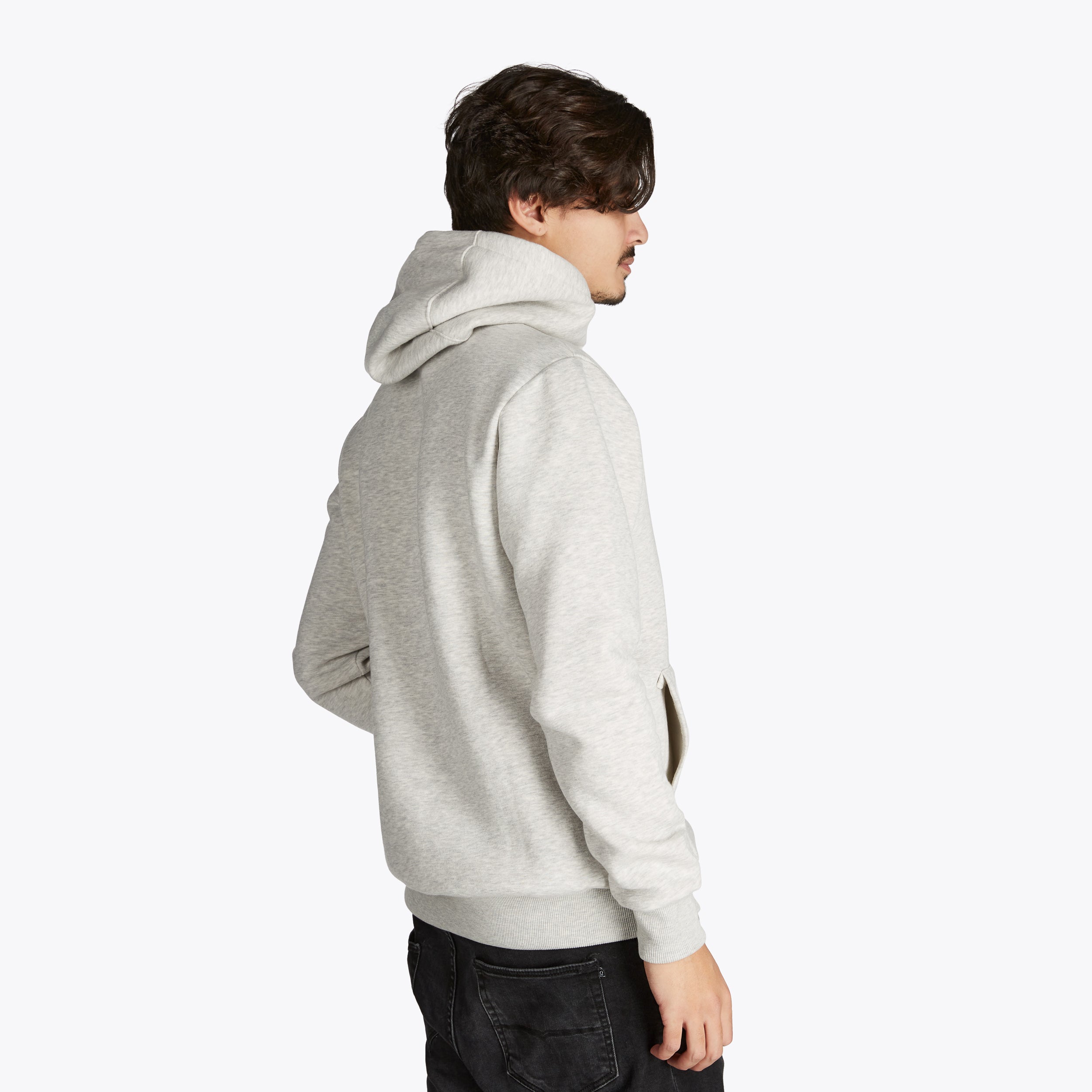 Mystic Brand Hood Sweat Grau