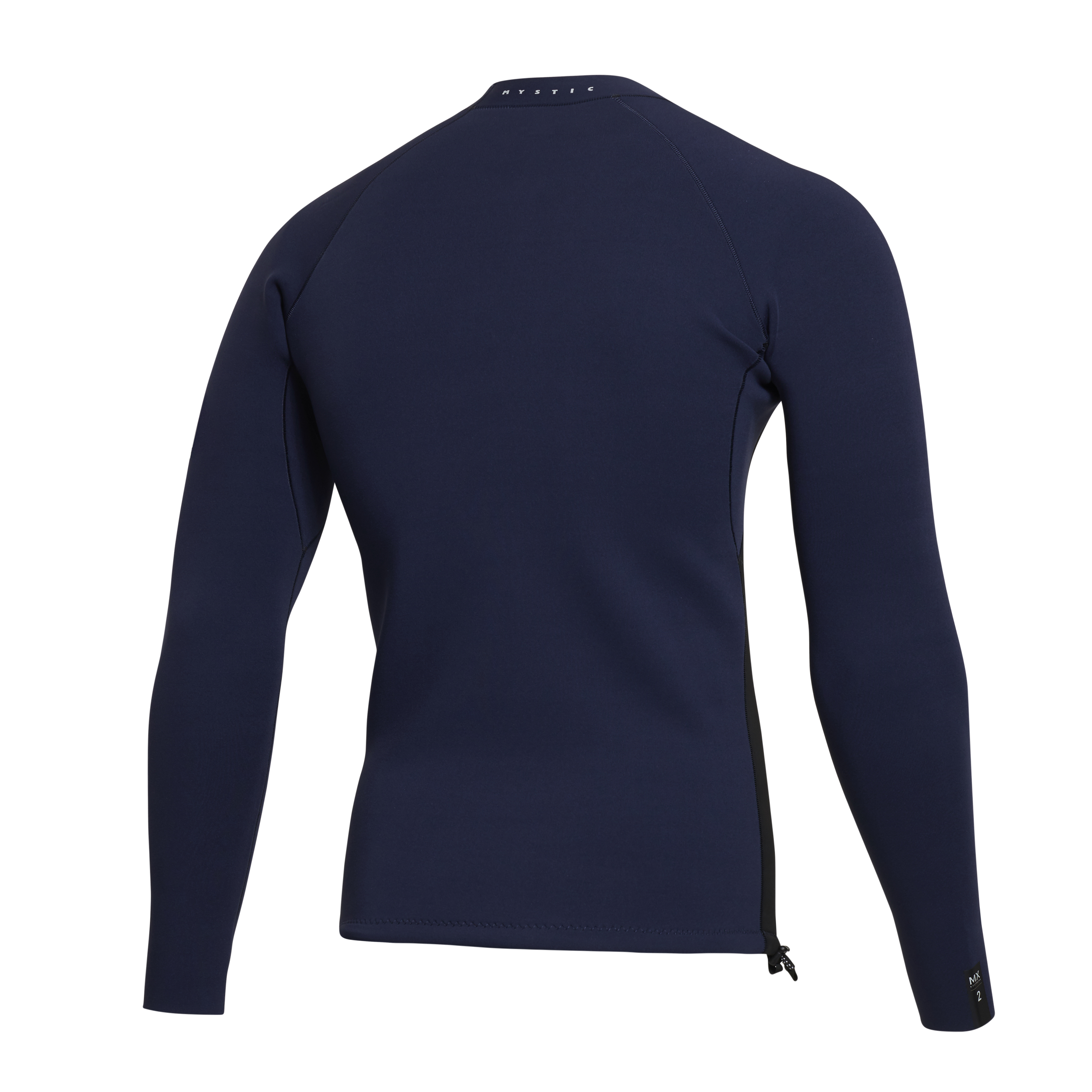 Mystic - Star Surf Top L/S 2mm - Marinblå