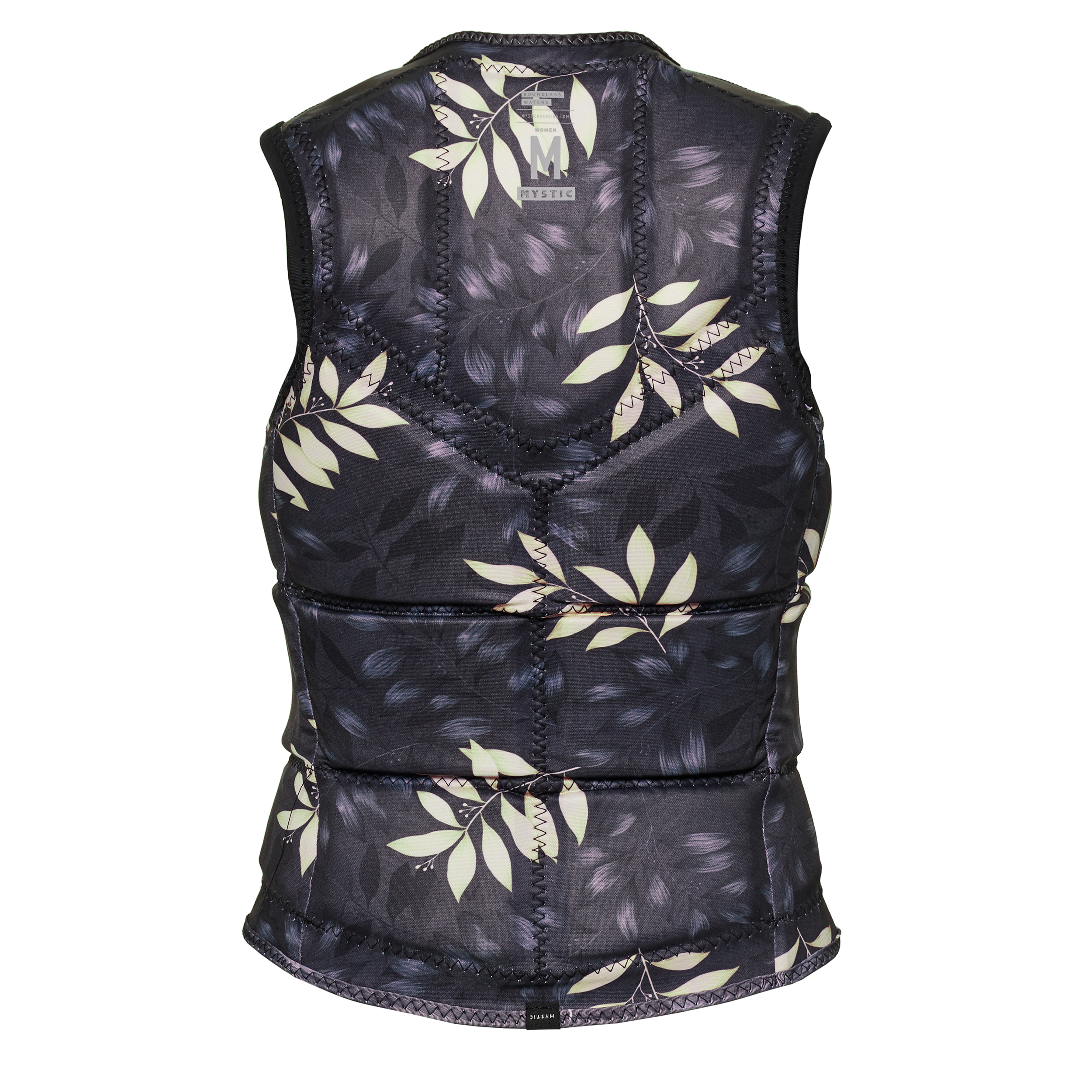 Mystic - Dazzled Impact Vest Fzip Wake Dam - Svart