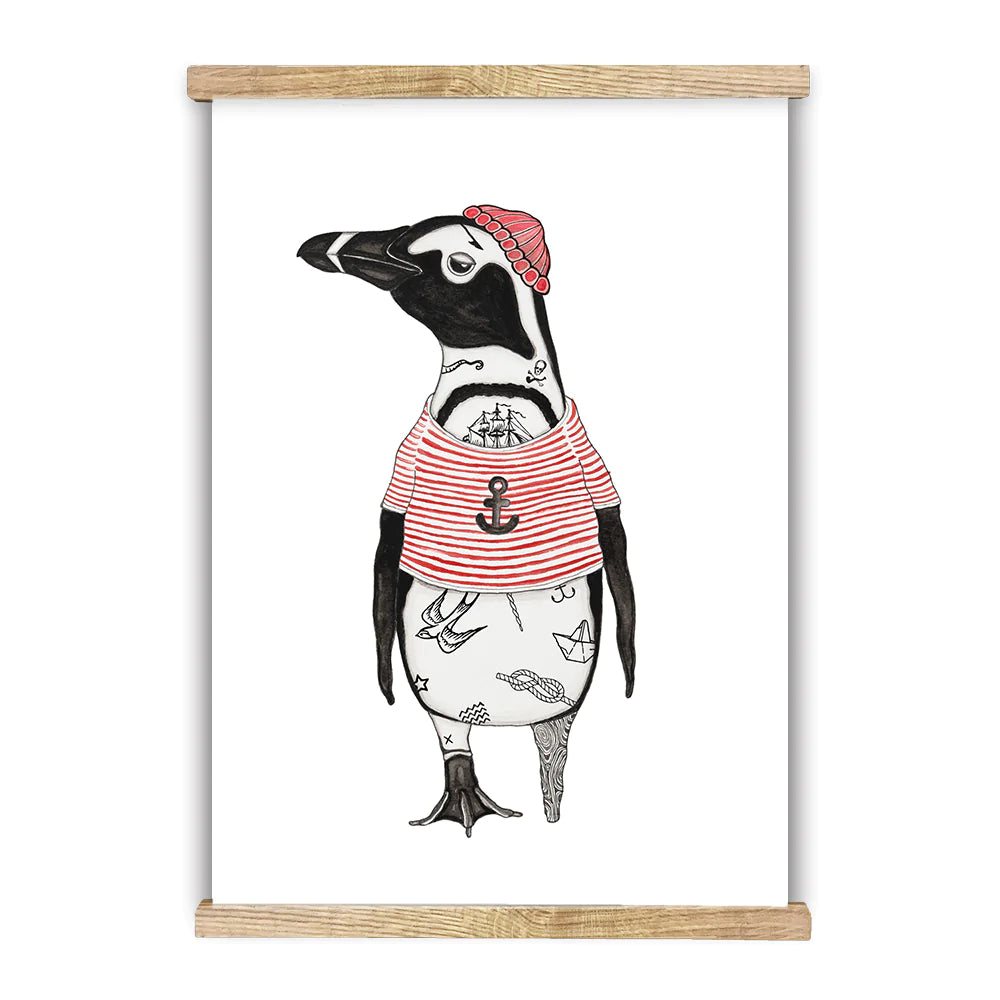 Lakor - african penguin poster 