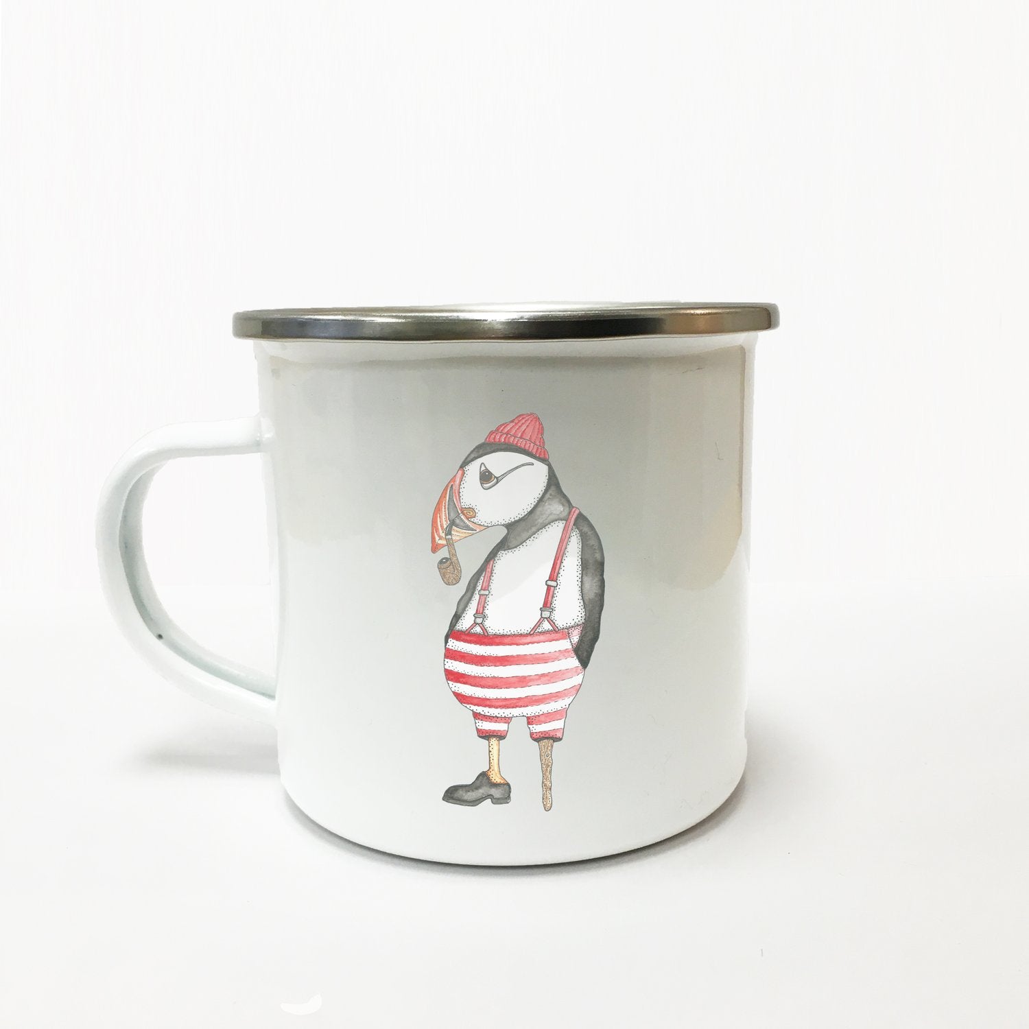 Lakor - Atlantic puffin Enamel mug 