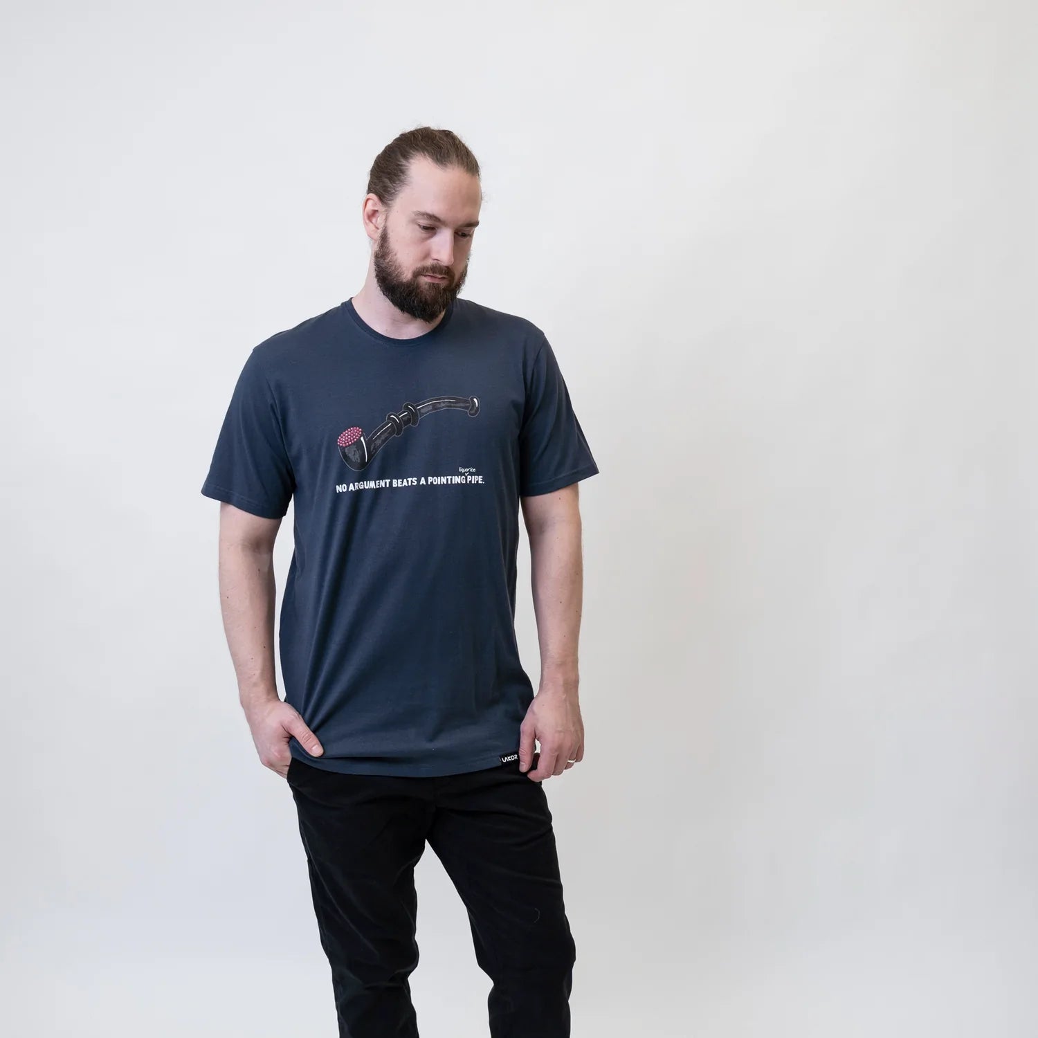 Lakor - Licorice pipe Tee (blue night) T-shirt