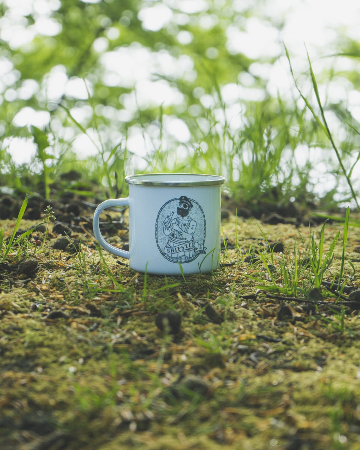 Lakor - Classic Shipster Enamel Mug