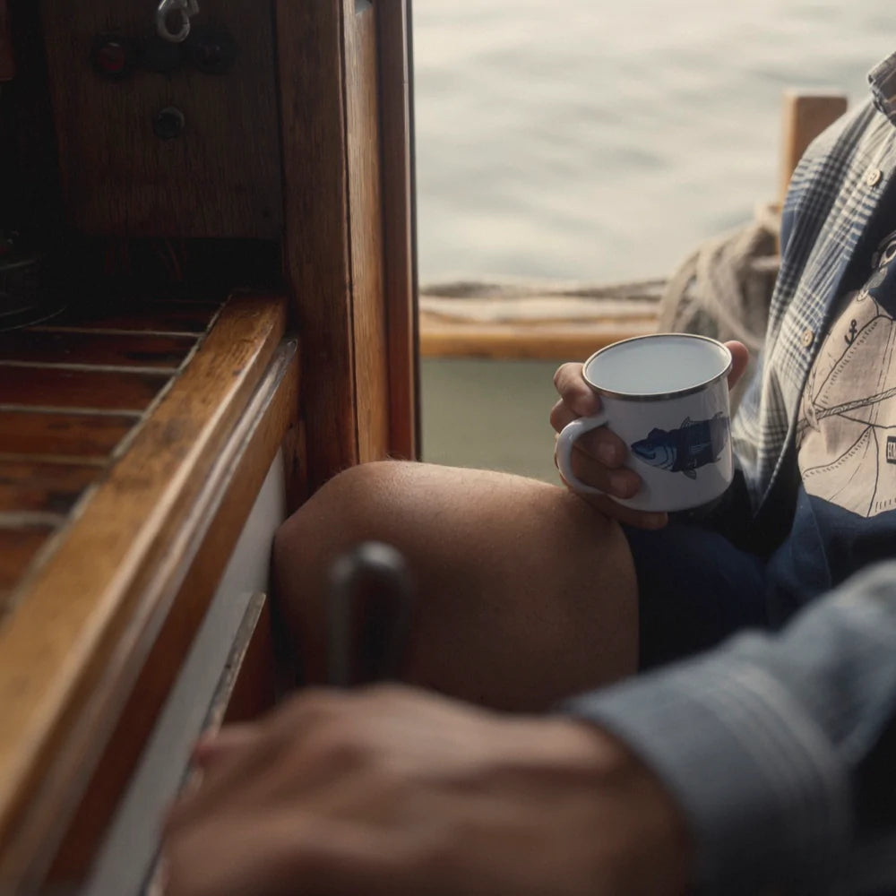 Lakor - tuna Enamel mug 