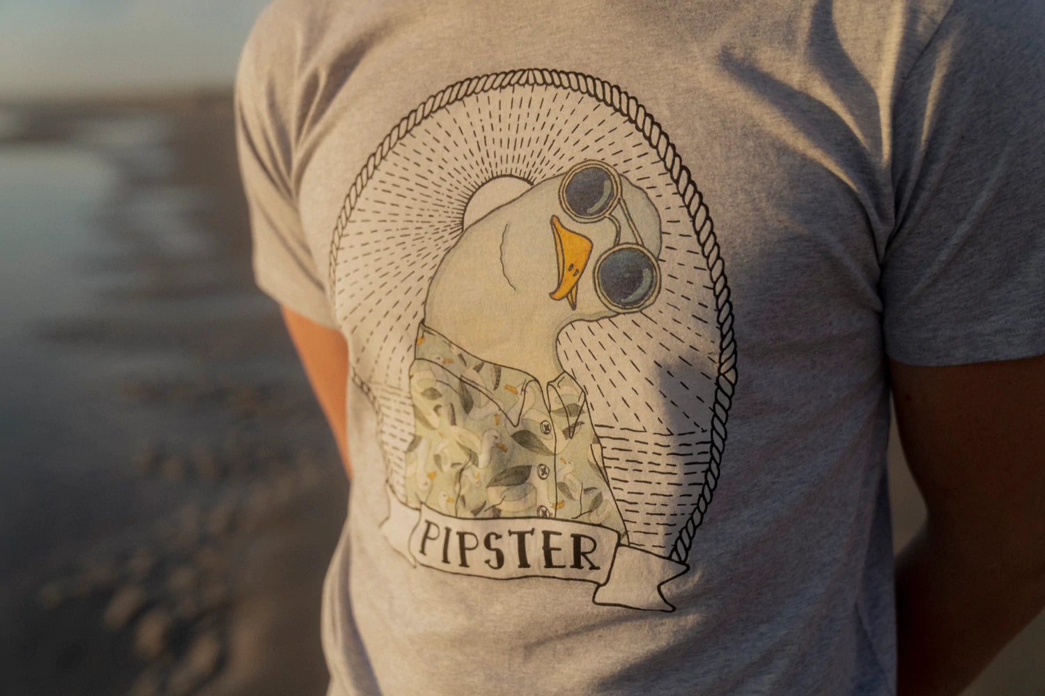 Lacquer - Seagull Pipster - light gray melange