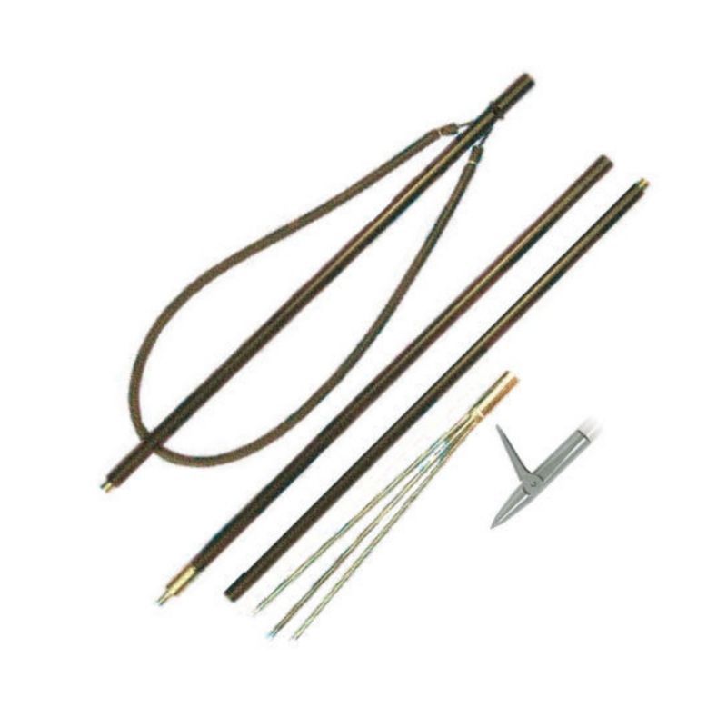 Hawaii sling - travel set - 3 part aluminum w. 3-tip and single 