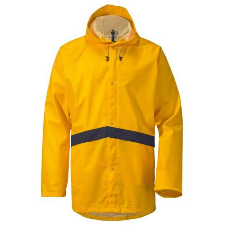 Didriksons - Avon Yellow/blue Rain jacket / water resistant jacket 
