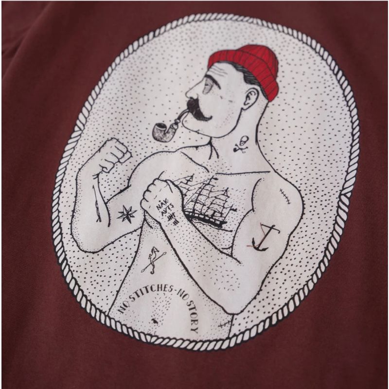 Lakor - No stitches T-shirt (Redbrown) 