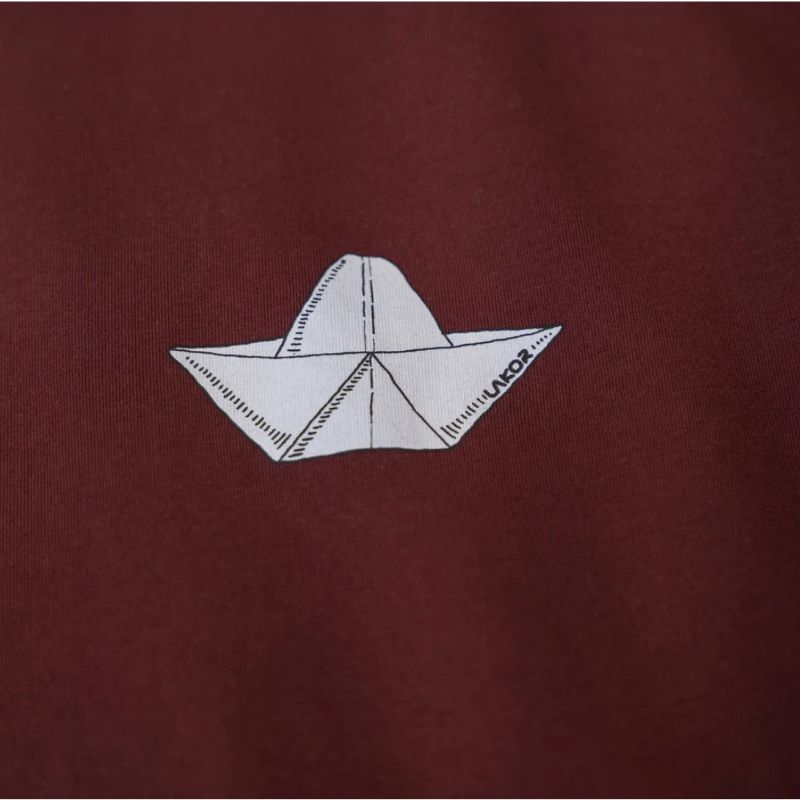 Lakor - Paperboat T-shirt madder brown
