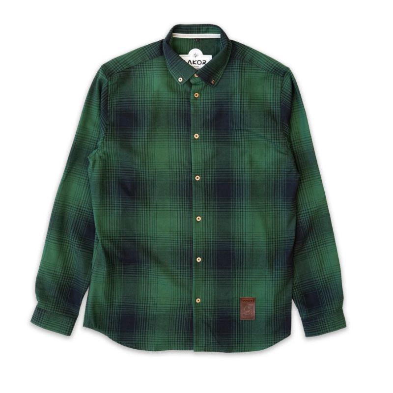 Lakor - Inca Unna Shirt Dark Green / green