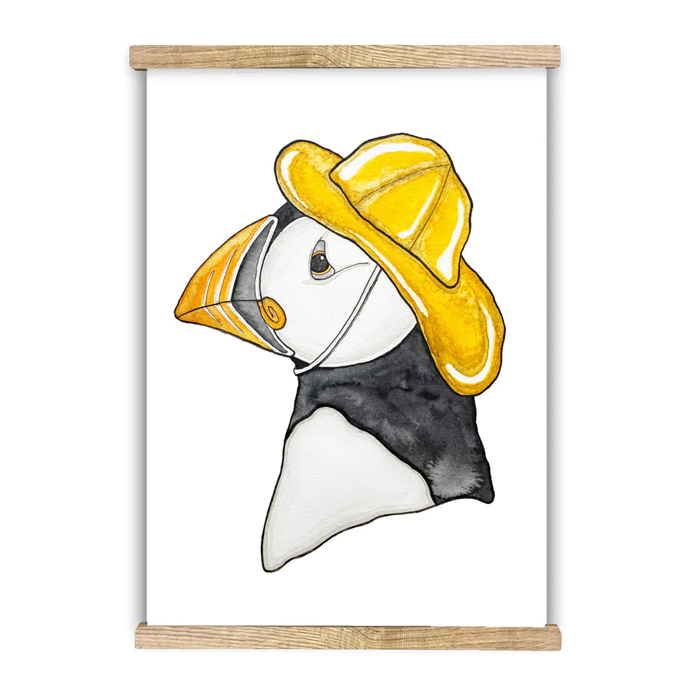 Lakor - southwest puffin poster 