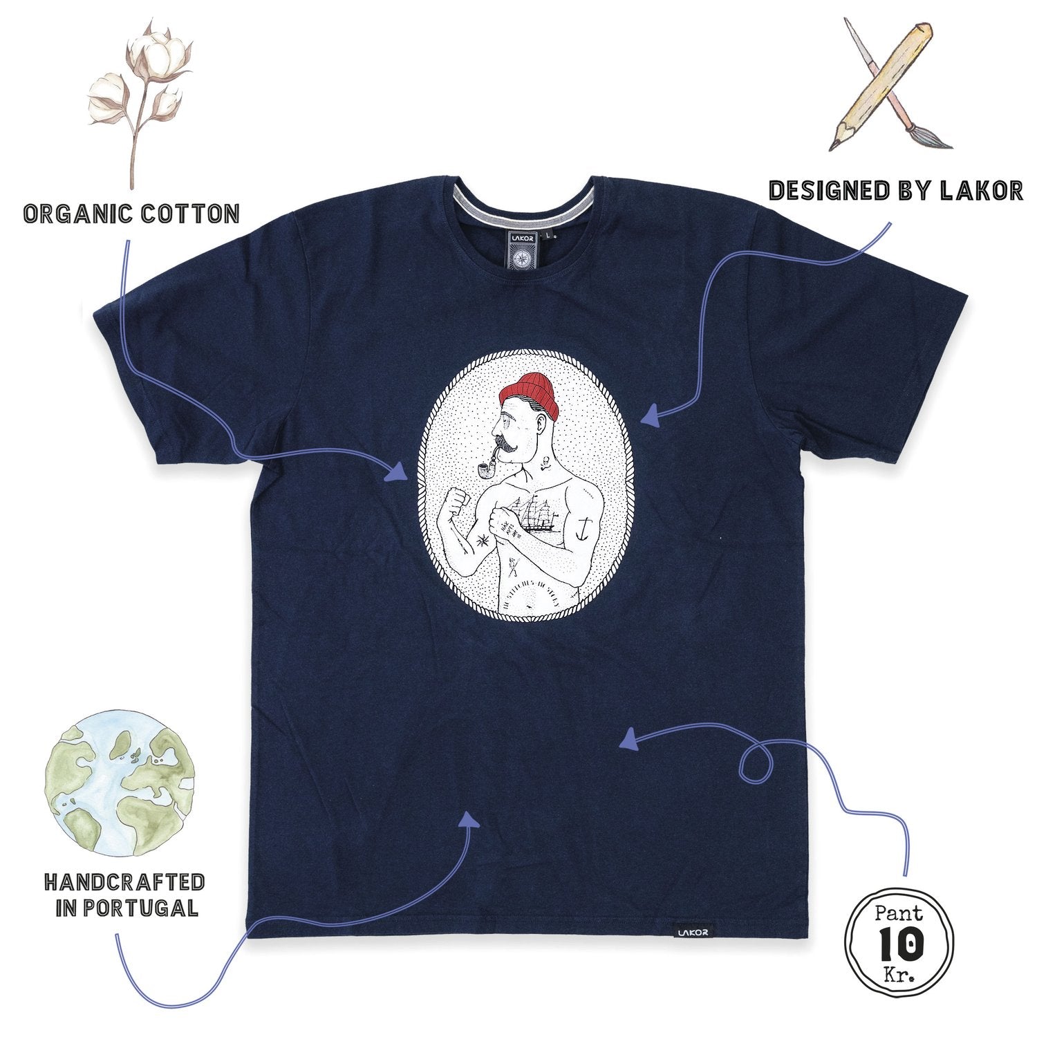 Lakor - No stitches (Blueberry) T-shirt 