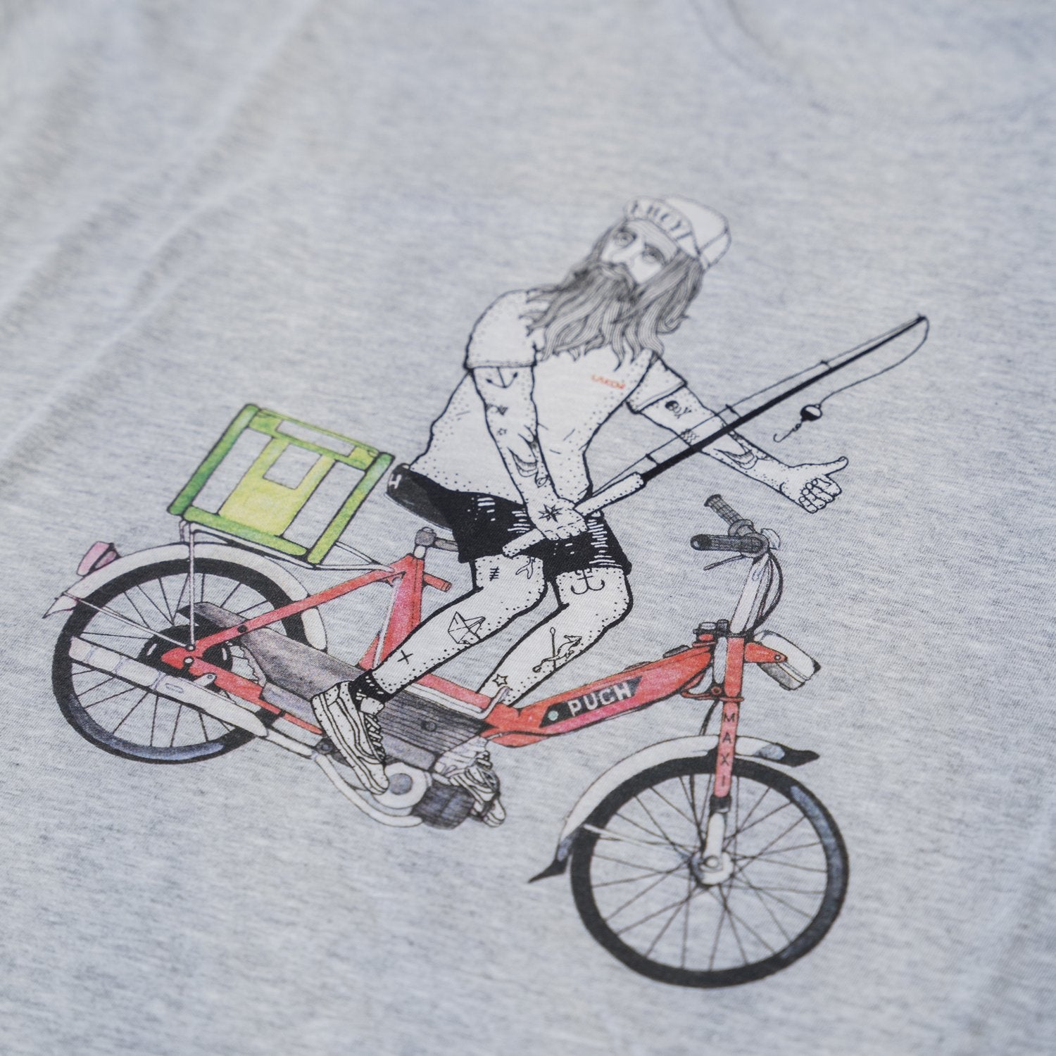 Lakor - Fish Trip (Light Grey) T-shirt 