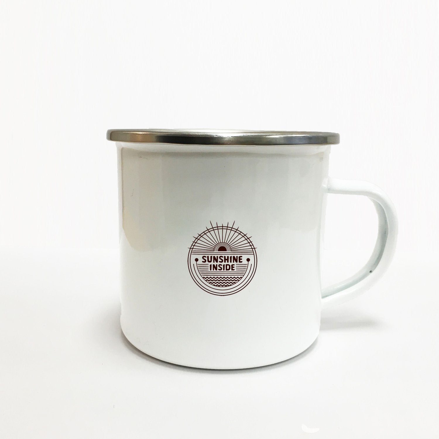 Lakor - Sunglass seagull Enamel mug 