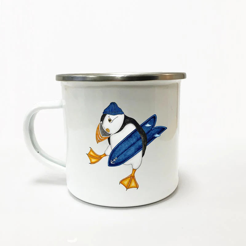 Lakor - surf's up Enamel mug 