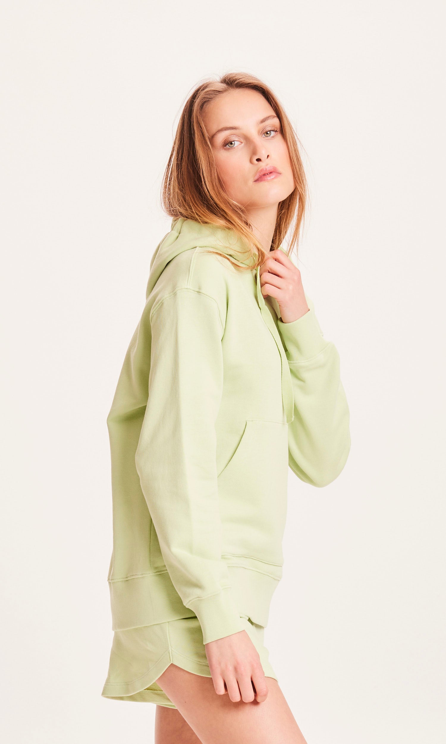 Knowledge Cotton Apparel Basic hoodie sweat - Foam