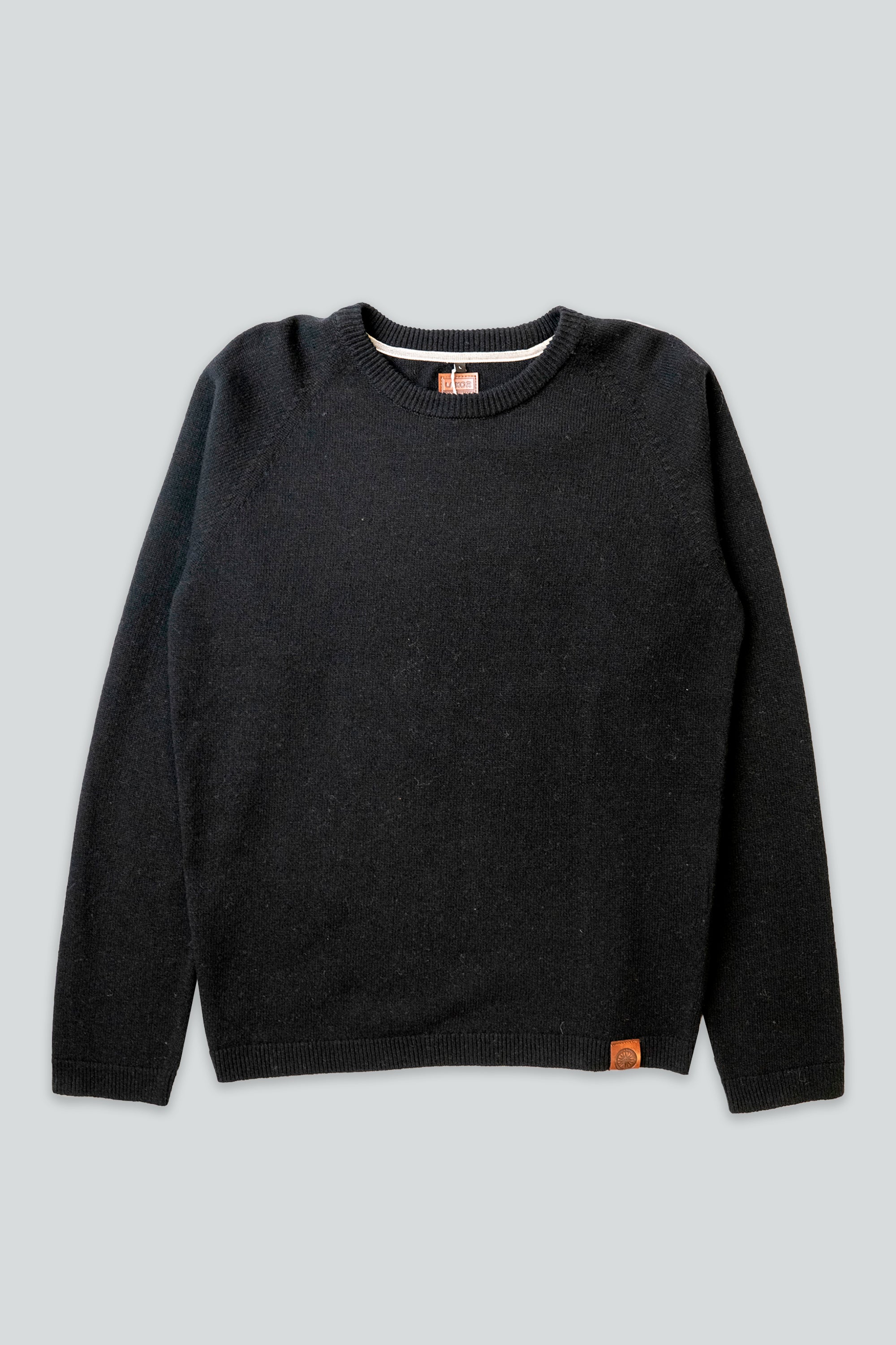Lakor - Topknot -Strick (schwarz)