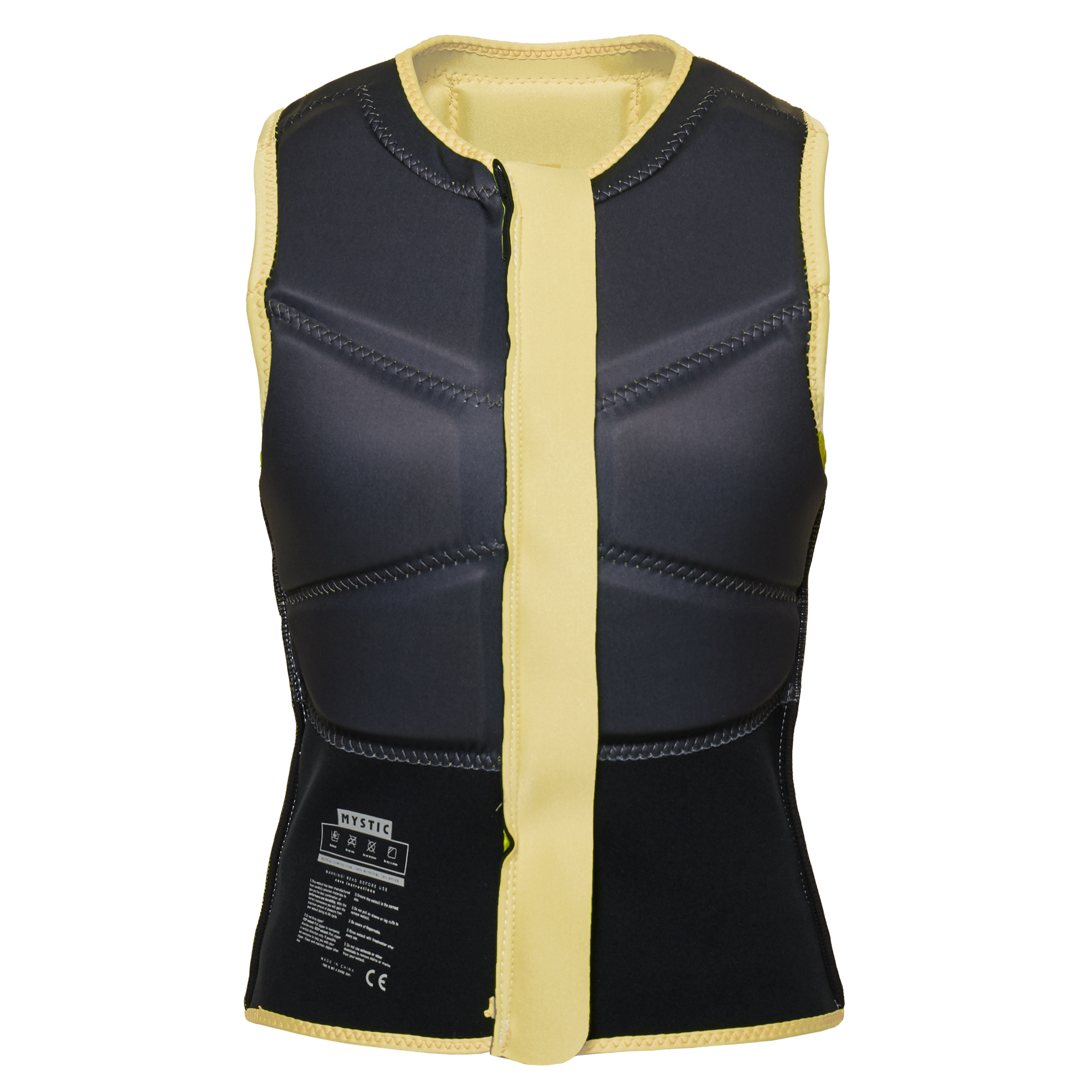 Mystic - Star Impact Vest Fzip Kite Women - Pastel Yellow