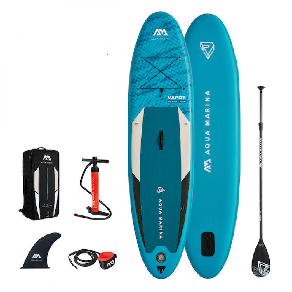 Aqua marina Vapor 10'4 2021 sup tout usage gonflable (310 litres) - pack complet 