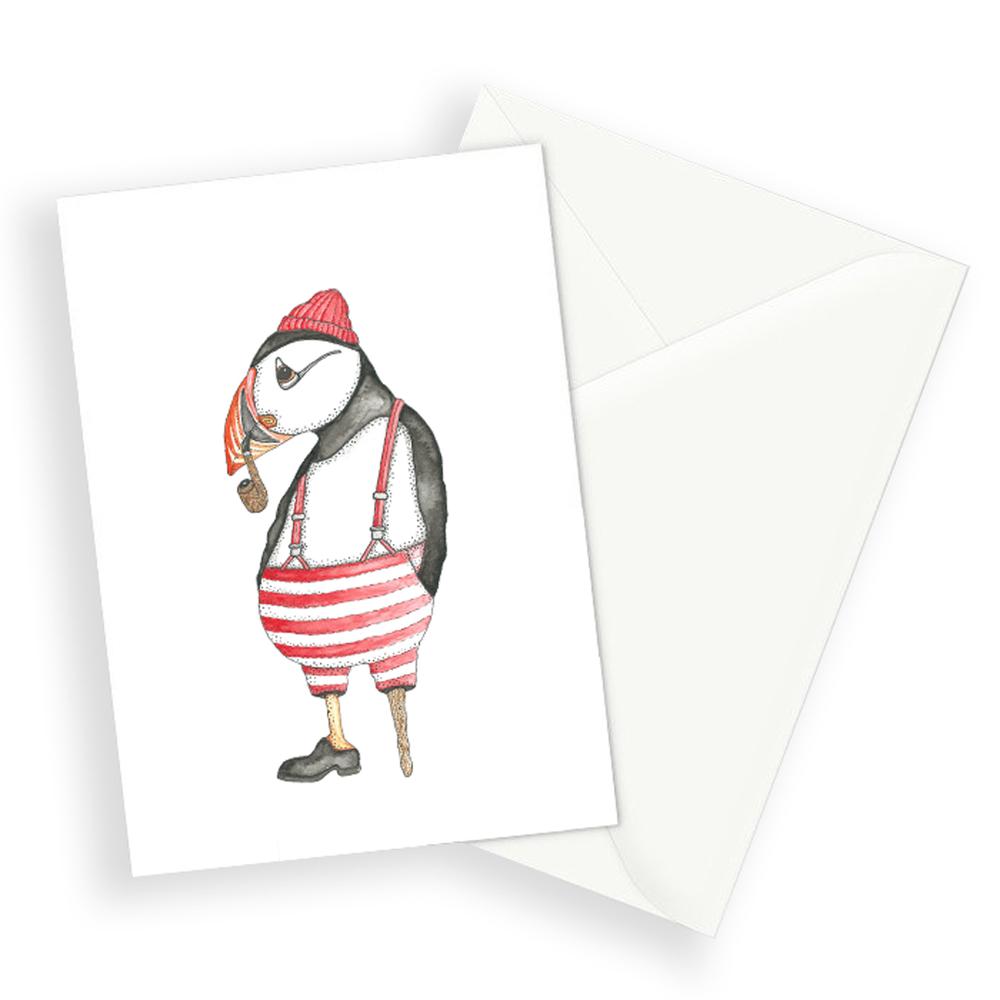 Lakor - Atlantic Puffin Postcard