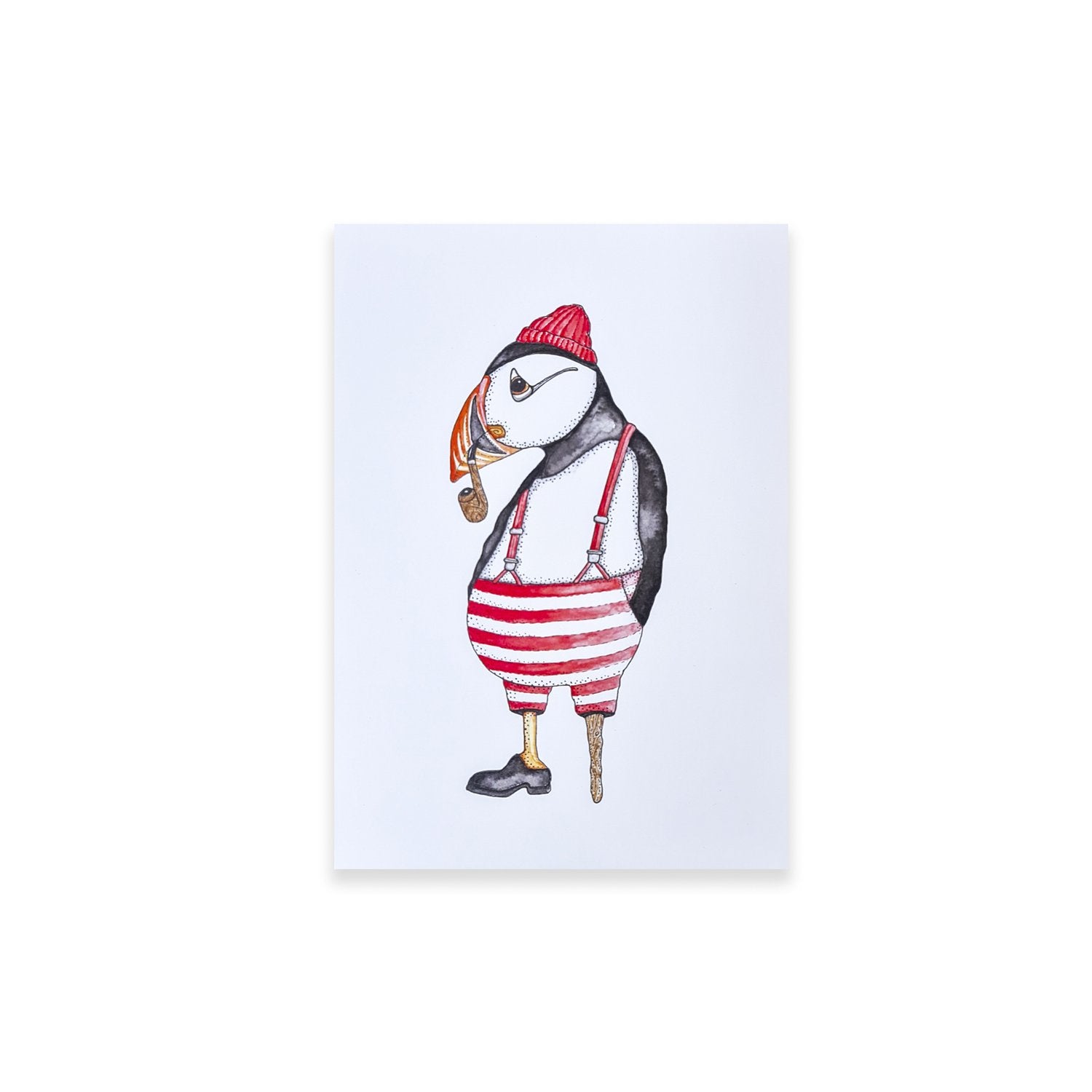 Lakor - Atlantic Puffin Postcard