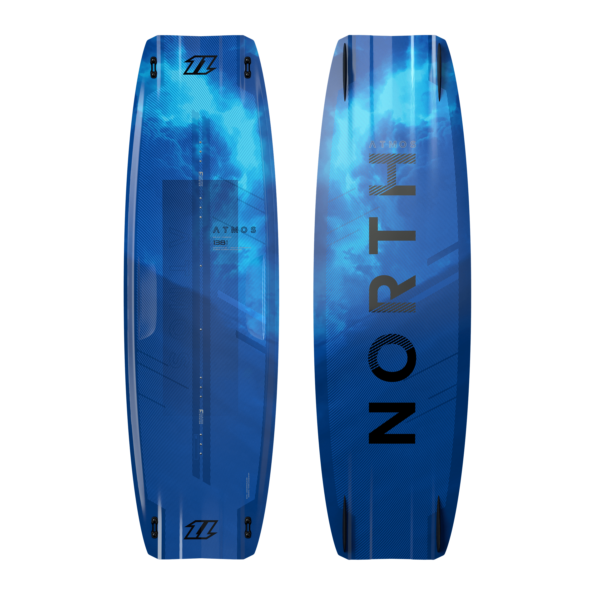North Atmos Hybrid 2023 Kiteboard Ocean Blue