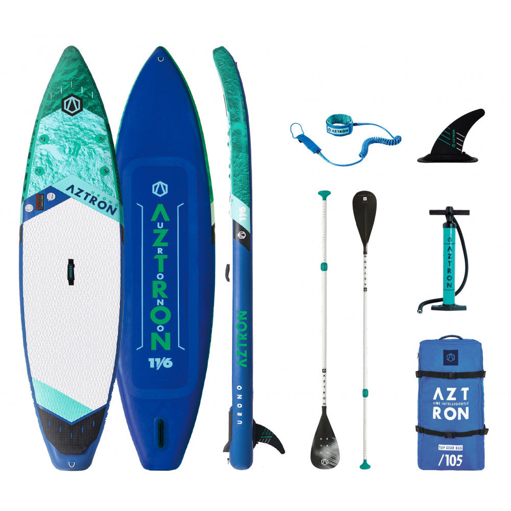 AZTRON URONO 11'6 DOUBLE CHAMBRE 2021 SUP DE TOURING GONFLABLE 