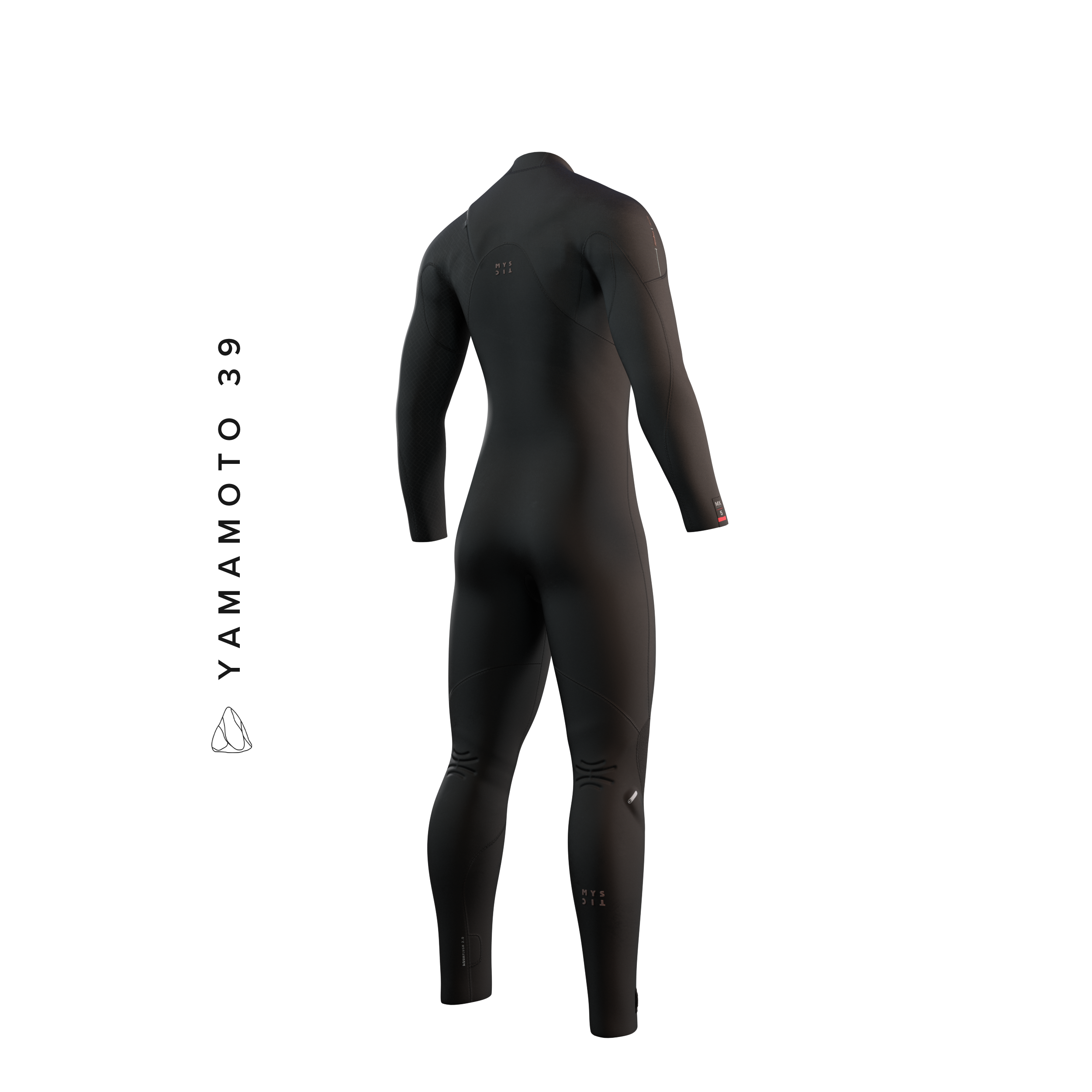Mystic - Majestic Fullsuit 5/4mm Fzip - Svart