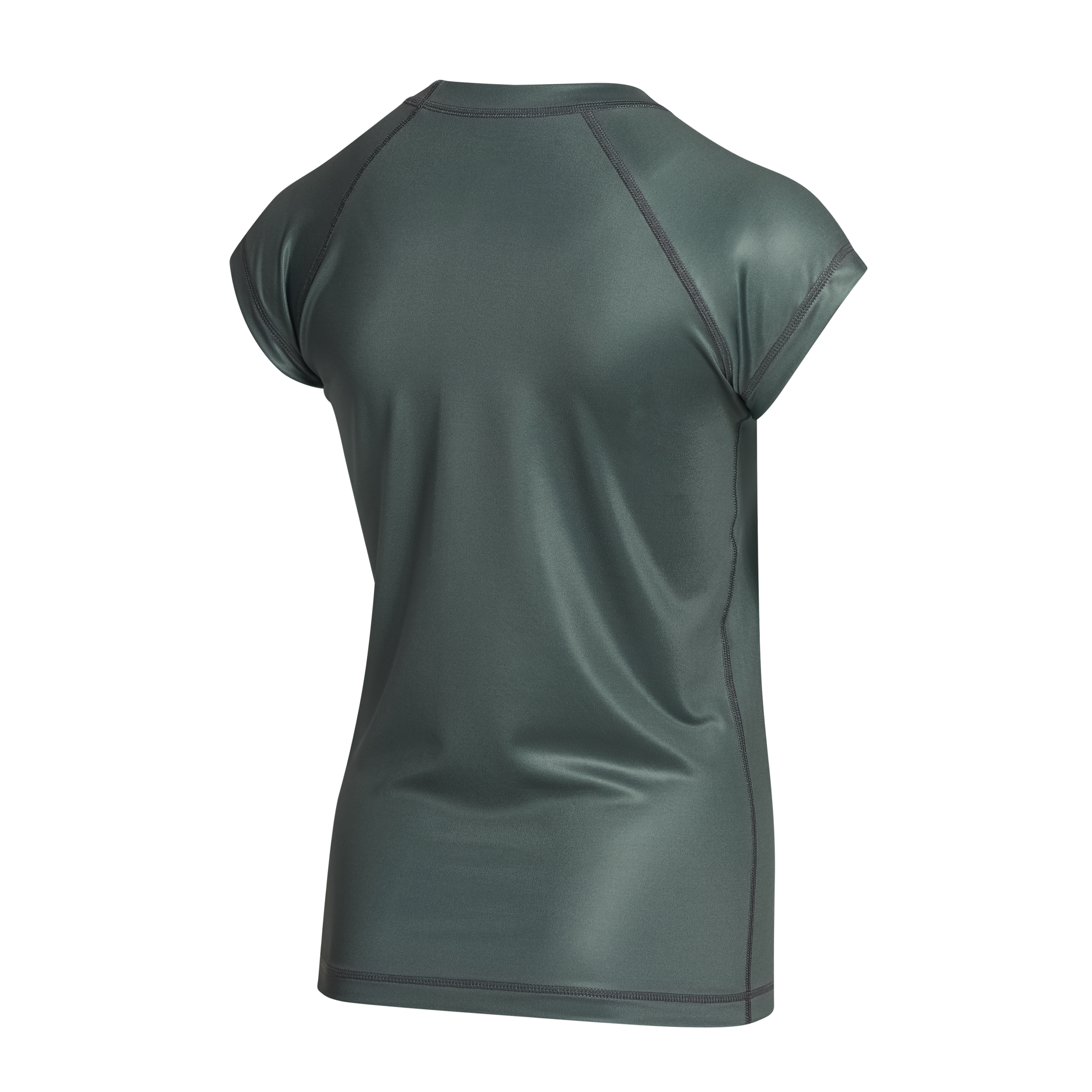 Mystic - Star S/S Rash Vest Dam - Dark Olive