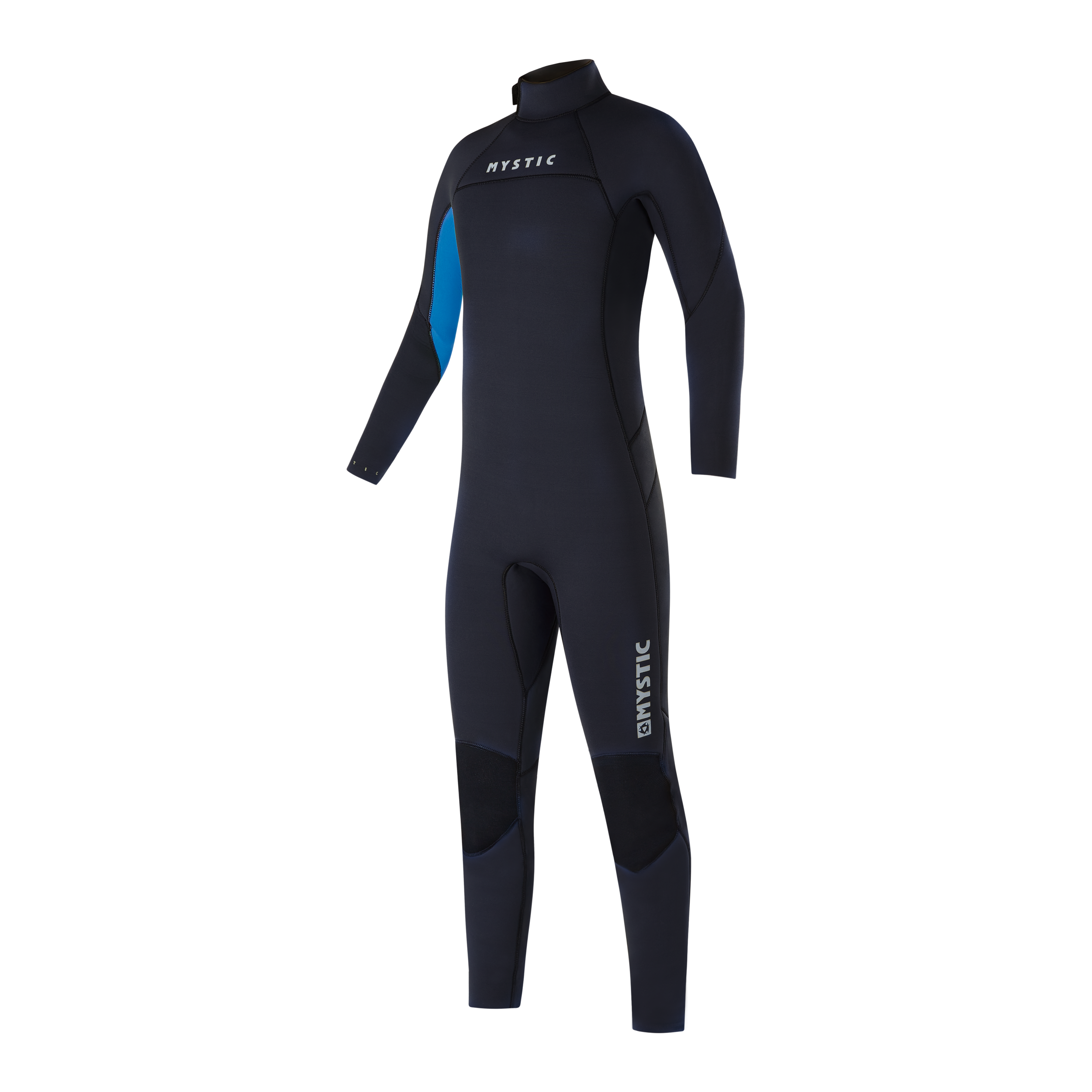 Mystic - Star Fullsuit 3/2mm Bzip Flatlock Kids - Svart