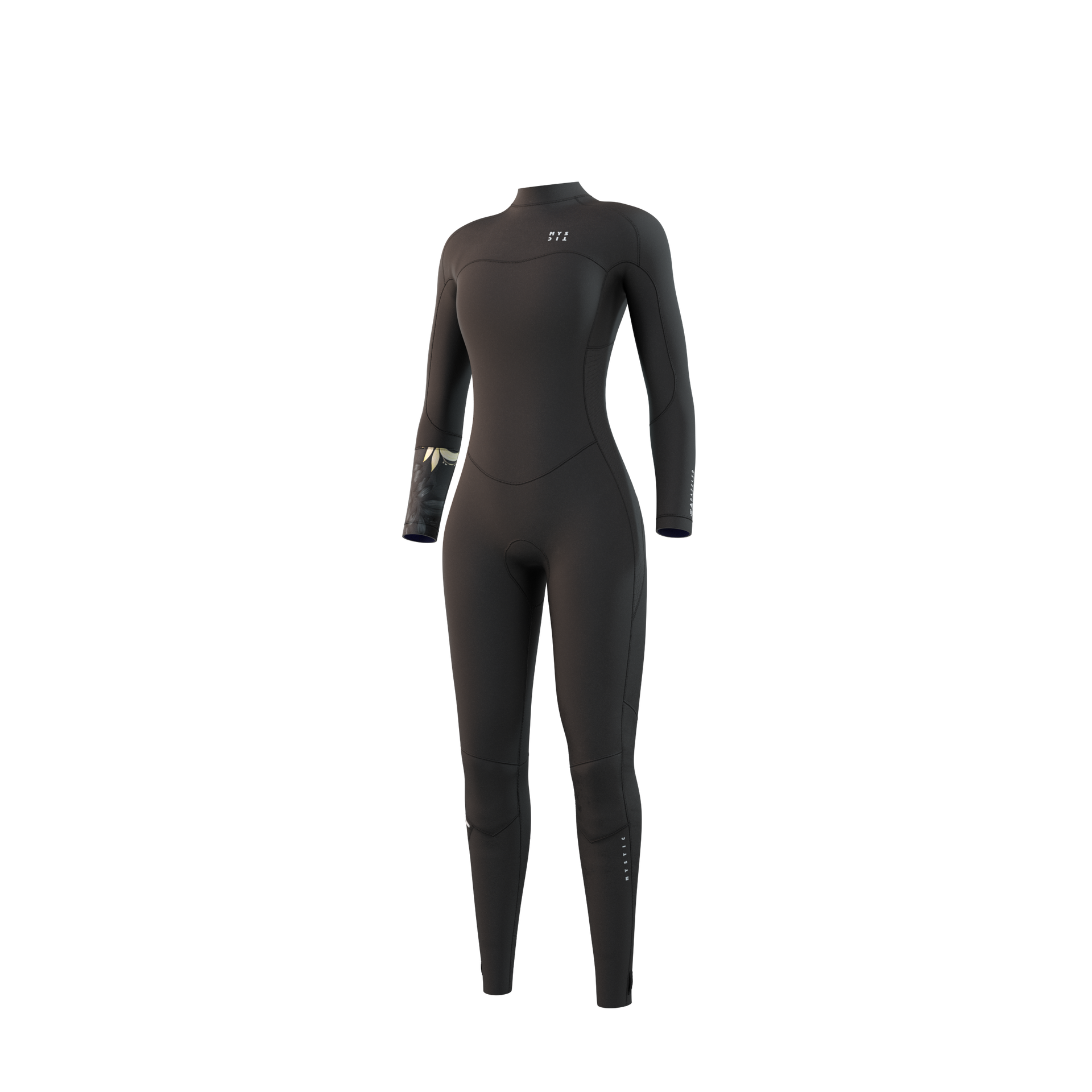 Dazzled Fullsuit 5/3mm Bzip Women - Black - XS / Black