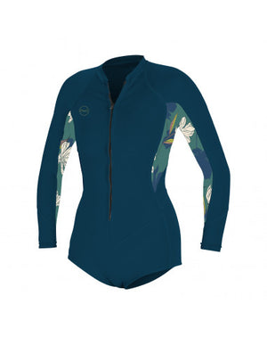 O´Neill Bahia French Navy 2/1 Front Zip L/S Short Spring 