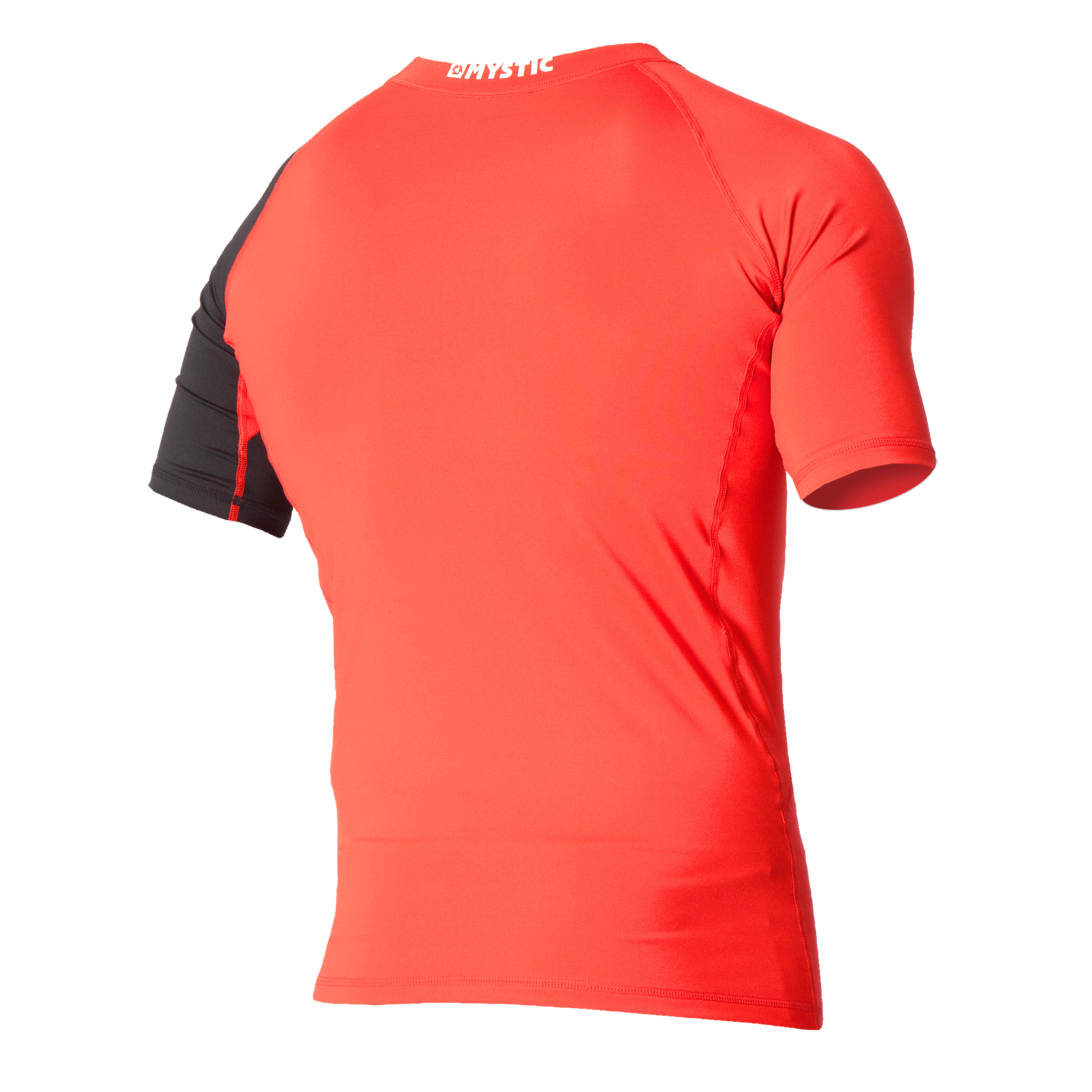 Mystic - Event S/S Rashvest Chest Logo - Röd