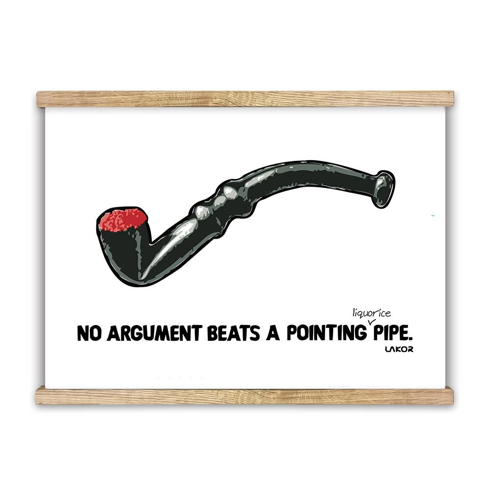 Lakor - Black Pipe Poster