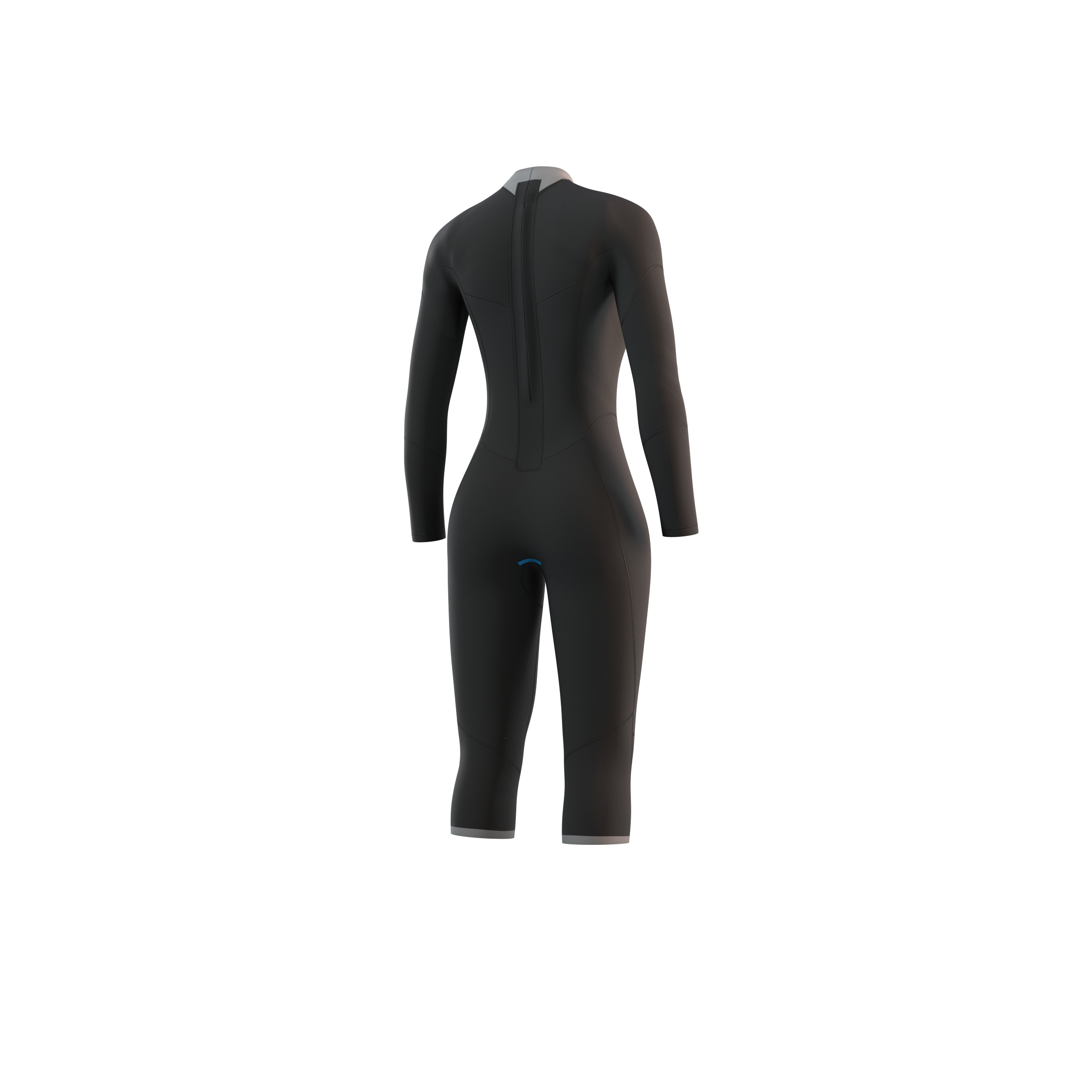 Mystic - Brand Longarm Shortleg 3/2mm Bzip Flatlock Damen - Nachtblau