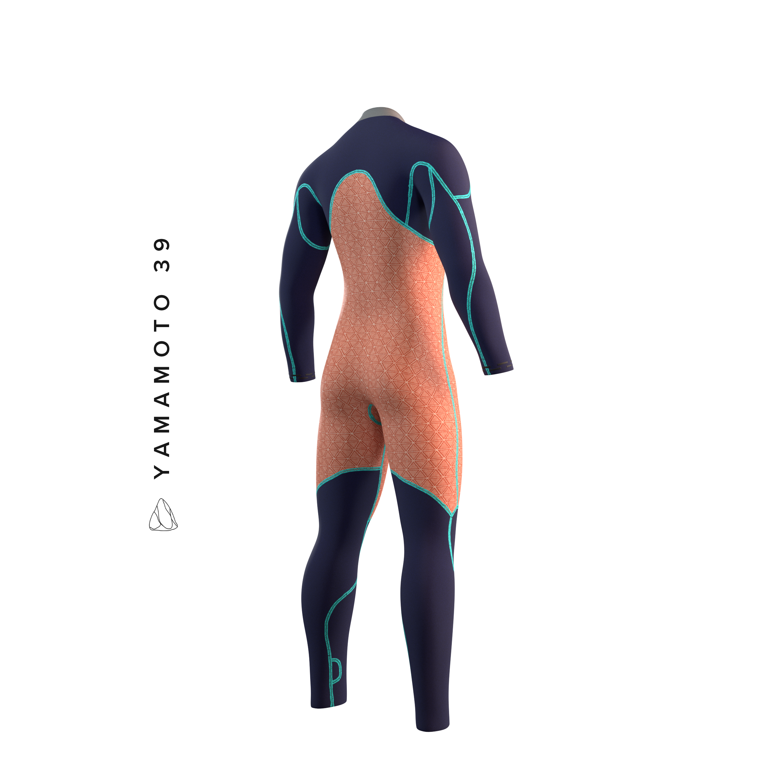 Mystisch - majestätisch fullSuit 5/4mm Fzip - schwarz