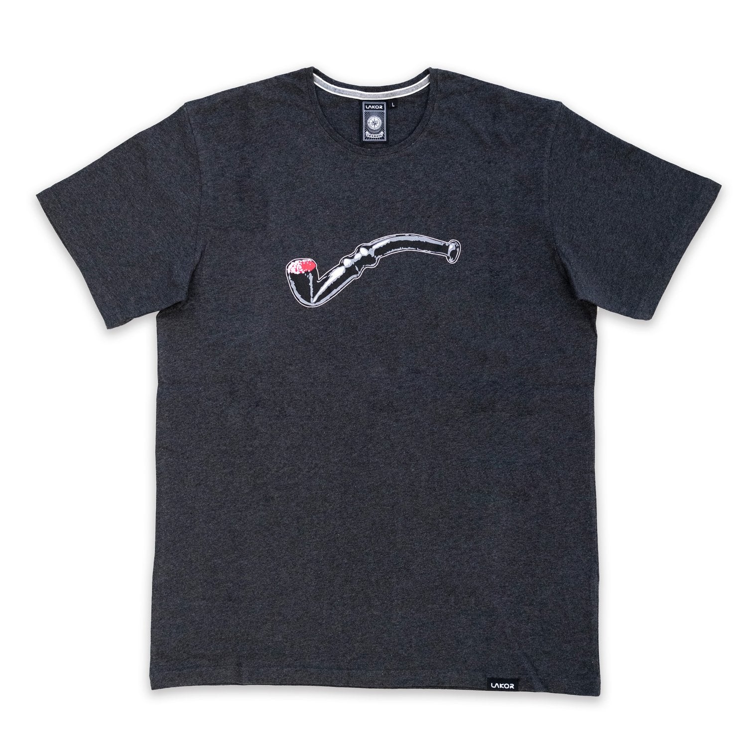 Lakor - Cloetta licorice pipe dark gray T-shirt 