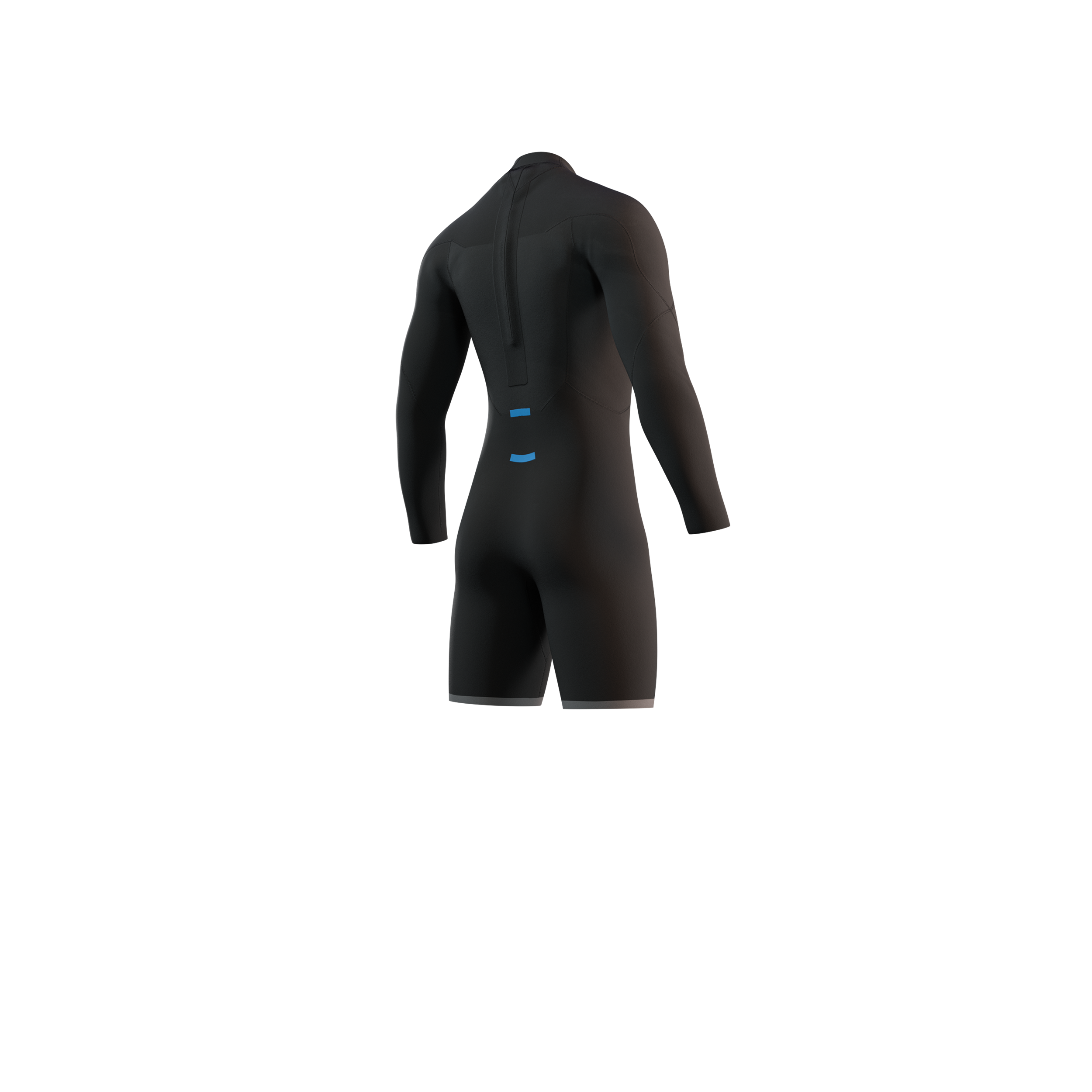 Mystic – Brand Longarm Shorty 3/2 mm Bzip Flatlock – Schwarz