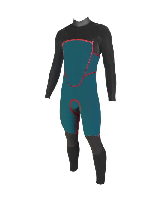 Kämpfer 4/3 Brust-Zip-Austerprene