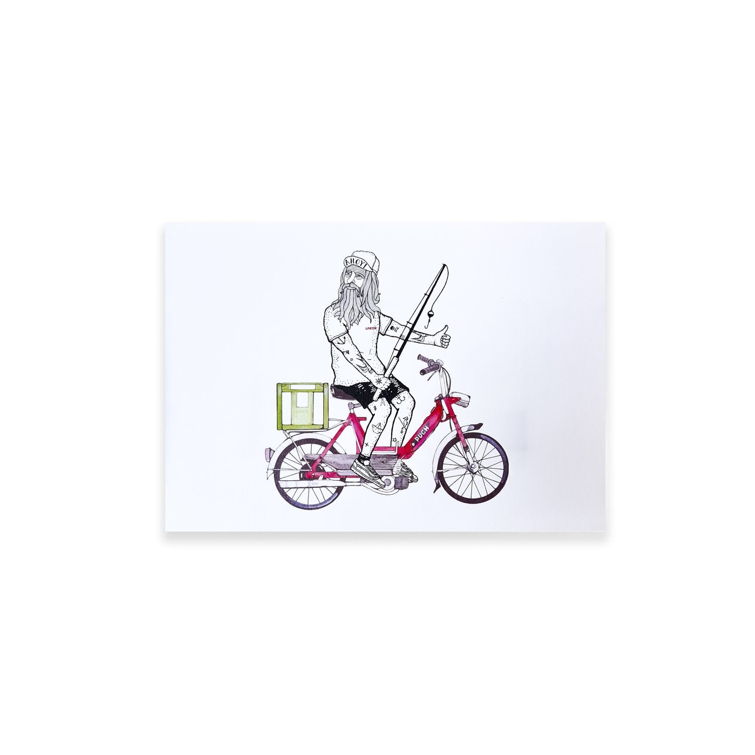 Lakor Fish Trip Postcard