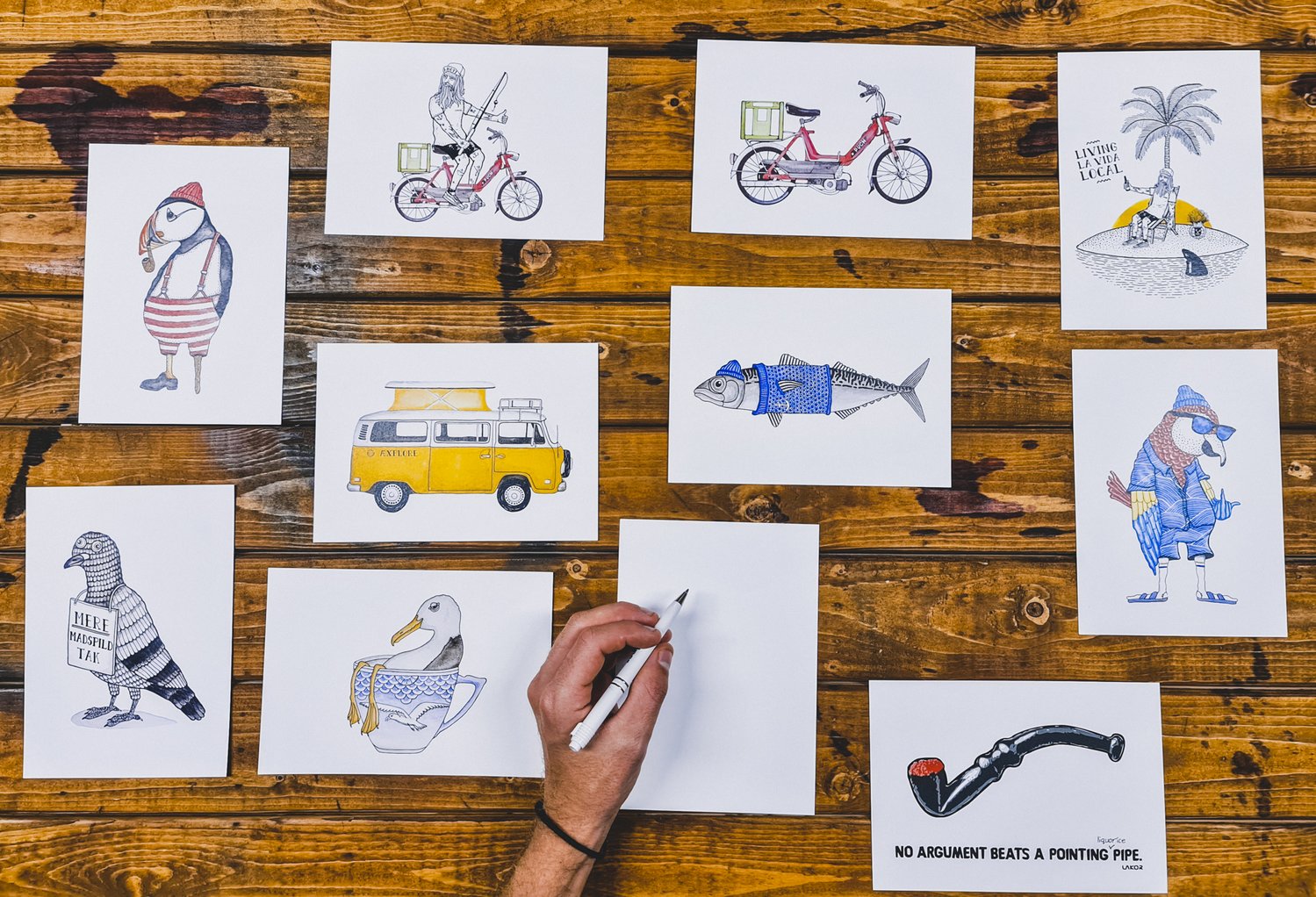 Lakor - Living Vida Island Postcard