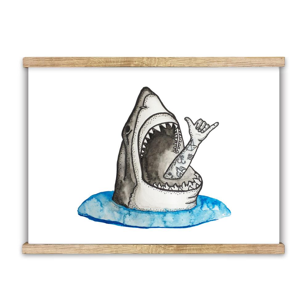 Lakor - Shark Shaka Poster