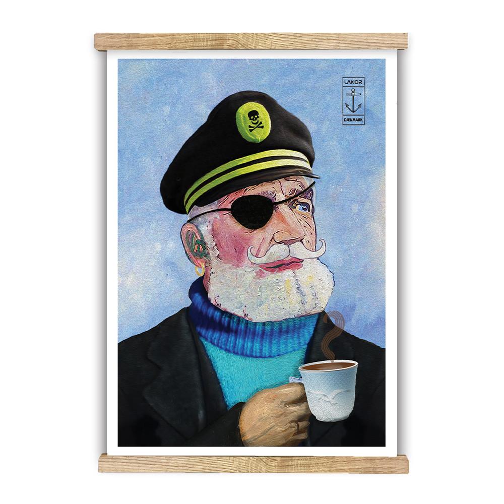Lakor - Captain Coffee Poster