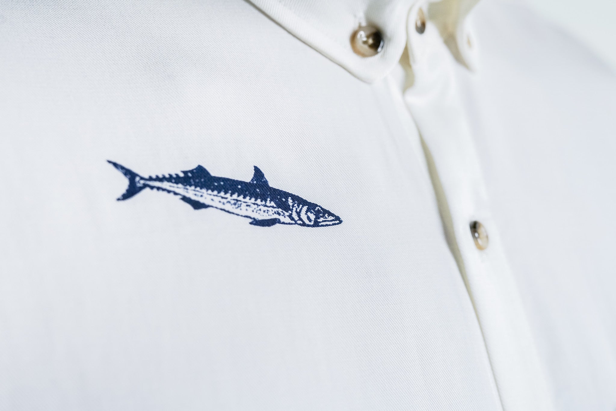 Lakor - Mackerel shirt (white) 