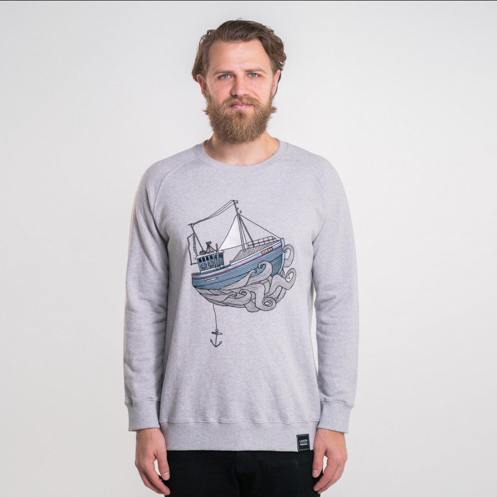 Lakor - Kutter Crewneck (Light gray melange) 