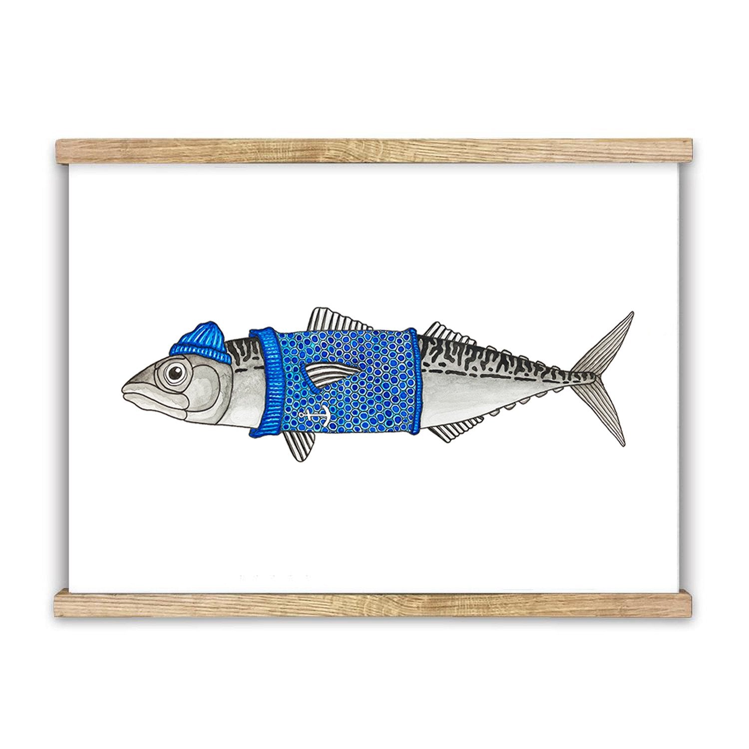 Lakor - Maritime Mackerel Poster