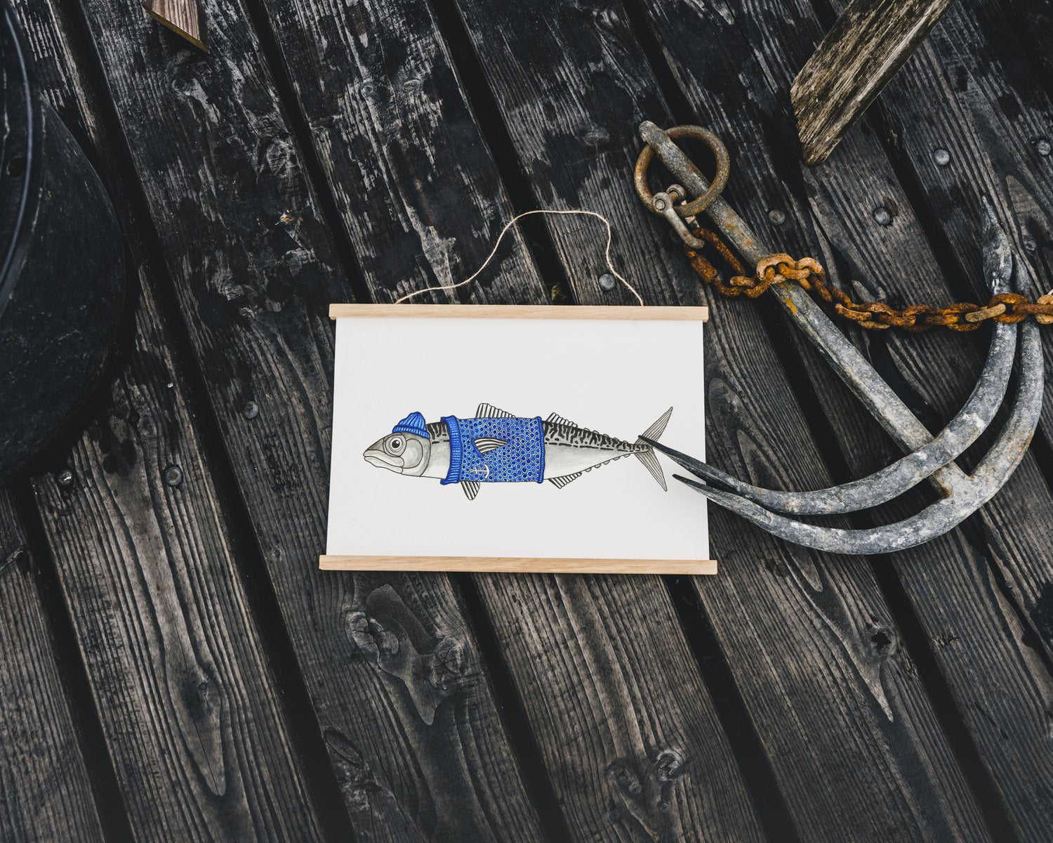 Lakor - Maritime Mackerel Poster