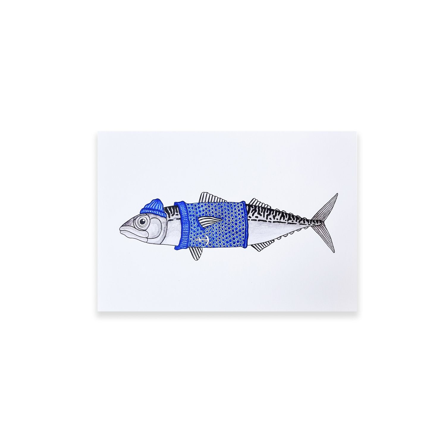 Lakor - Maritime Mackerel Postcard
